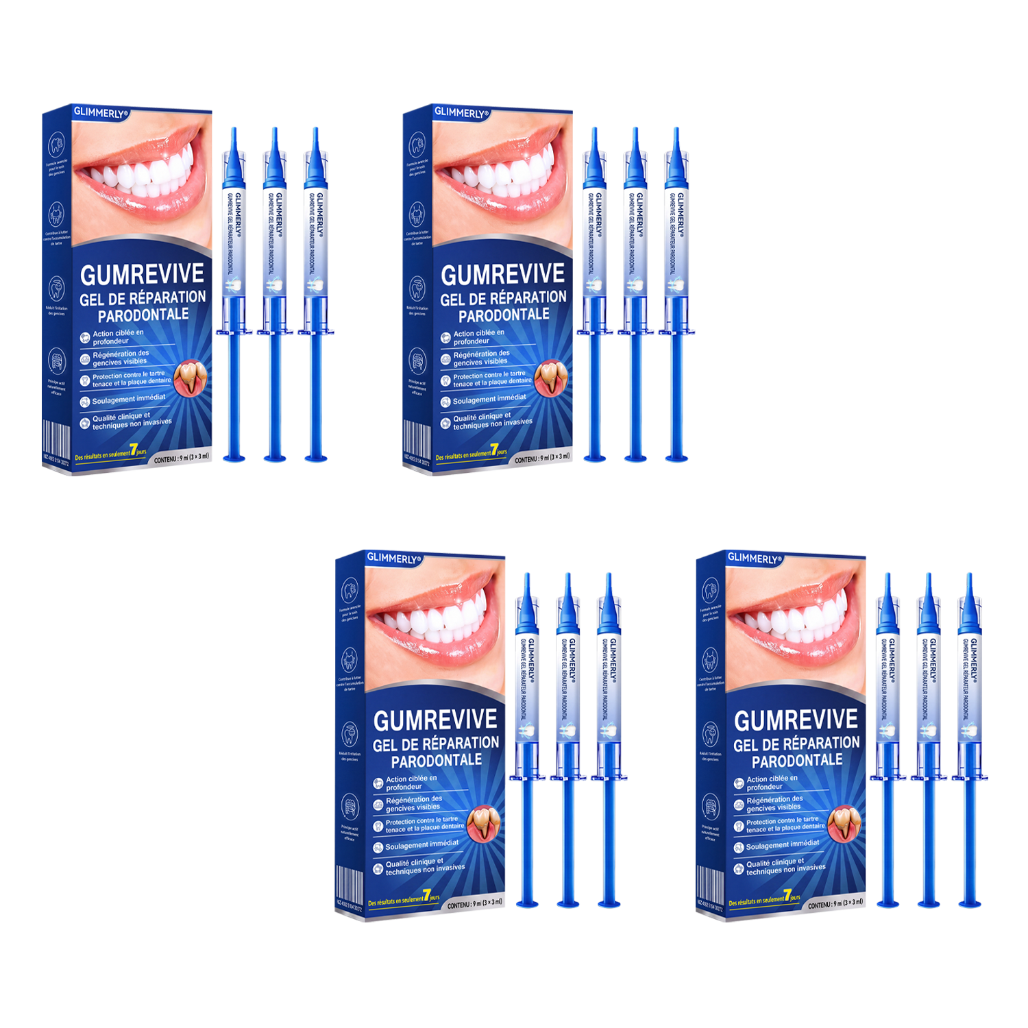 2+2 GRATUITS 🌱 Régénération : Contre la récession gingivale