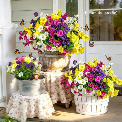 🔥Dernier jour : 60 % de réduction🔥 Fleurs de pétunias artificielles résistantes aux UV 2026