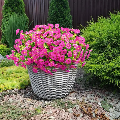 🔥Dernier jour : 60 % de réduction🔥 Fleurs de pétunias artificielles résistantes aux UV 2026